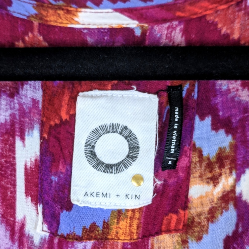 Anthropologie | Akemi+Kin Aztec Print Top Small - Picture 7 of 7